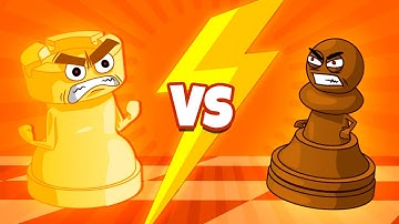 The LEGENDARY Pawn VS Rook! | ChessKid