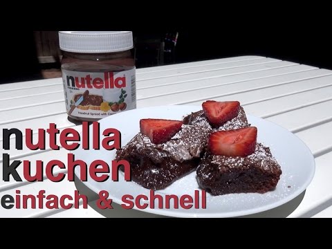 Nutella Kuchen Rezept: Nur 2 Zutaten & Innen Lava Flüssig [Beste Nutella]