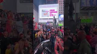 Live Appearance At The Premiere Of My Music Video In Nyc's Times Square. #Kat #Katdeluna #Fashion