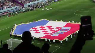 Croatia vs Japan - football match opening 5.12.2022