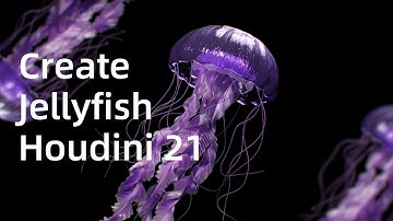 [Houdini Tutorial] How to Create Procedual Jellyfish in Houdini 21