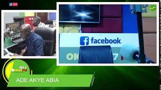 Ade Akye Abia With Kwame Nkrumah Tikese On Okay 101.7 Fm(11/01/2023)