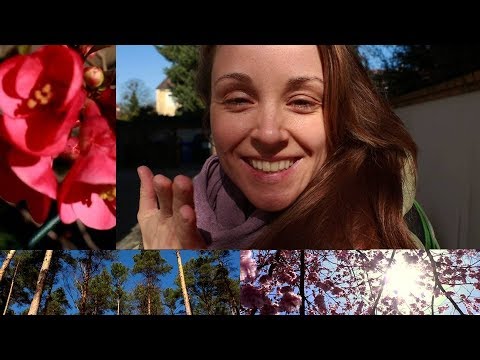 #ASMR FRÜHLINGSVLOG 🌷 AN DER KRUMMEN LANKE IN BERLIN 🌷 GEFLÜSTERT MIT NATURE SOUNDS