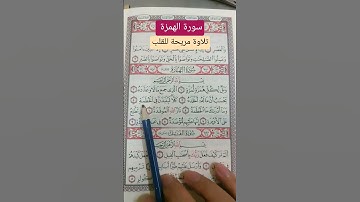 سورة الهمزة، تلاوة مريحة للقلب، محمد الفقيه، #تلاوات #تلاوة_هادئة #تلاوة_مميزة #قرآن
