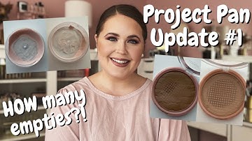 2022 PROJECT PAN UPDATE #1 | Lots of empties already!