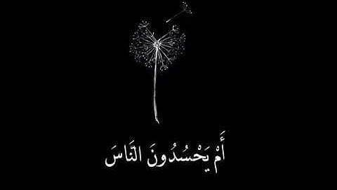 (أم يحسدون الناس على ما آتاهم الله من فضله) القارئ سعود الفايز من سوره النساء