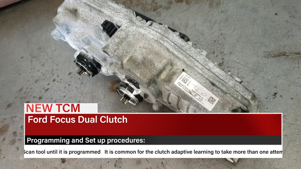 Ford Dual Clutch TCM Focus - YouTube