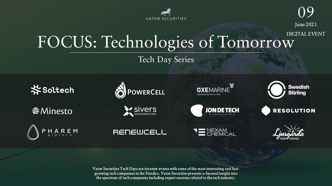 Vator Tech Days – Technologies of Tomorrow