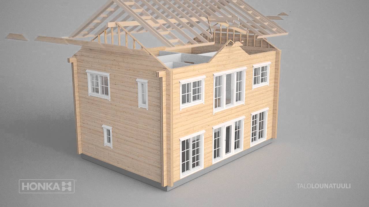 Building a log house (extended version)