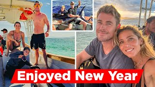 Chris Hemsworth And His Wife Elsa Pataky Enjoyed New Year With Their Kids