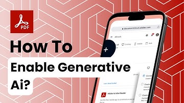 How To Enable Generative AI On Adobe Acrobat Reader?