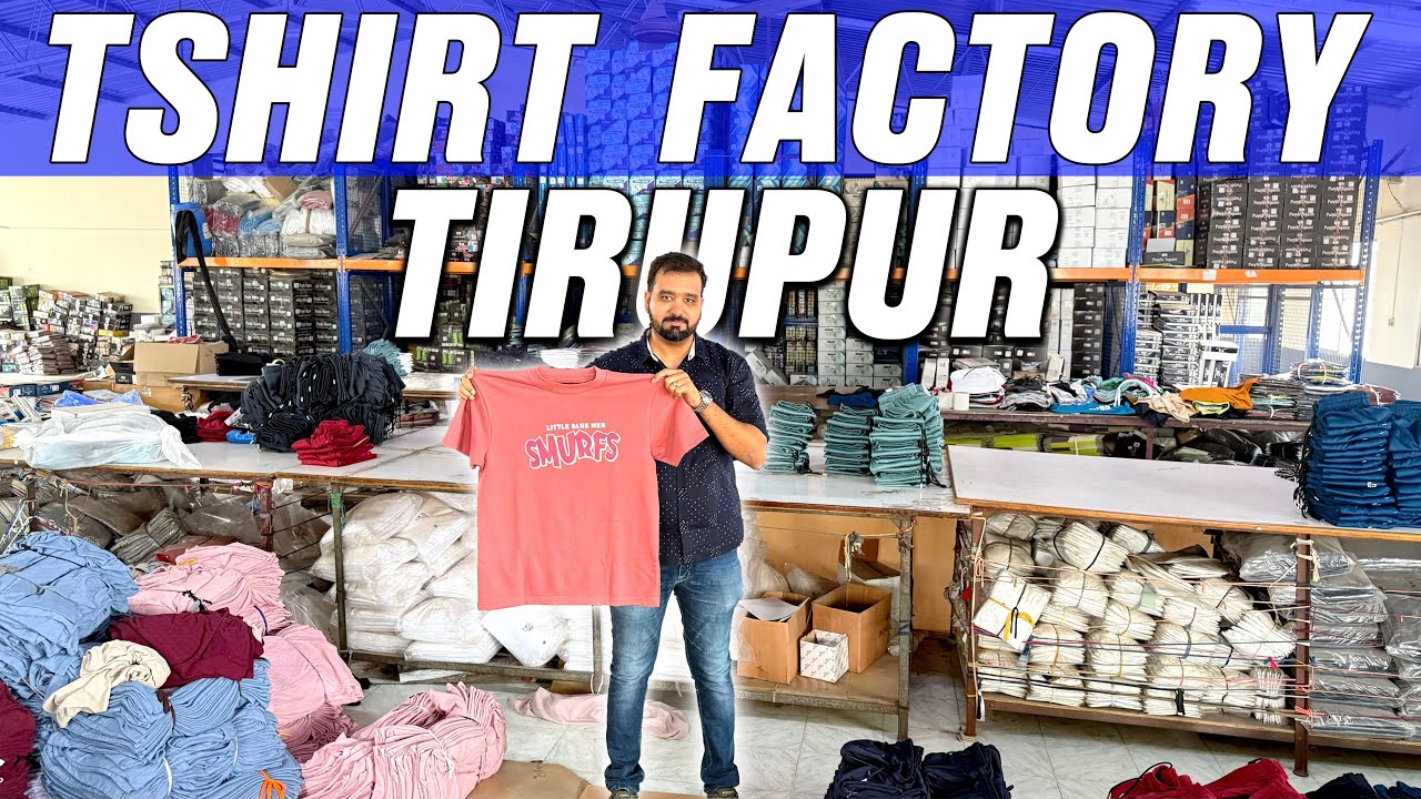 Tshirts Factory from Tirupur / Bulk T-shirts Manufacturer / 