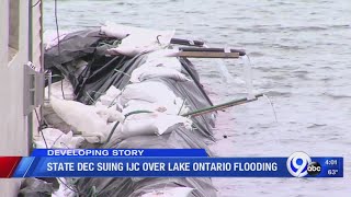 New York State suing IJC over Lake Ontario water levels
