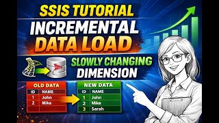 SSIS Tutorial - Incremental Data Load - Slowly Changing Dimension