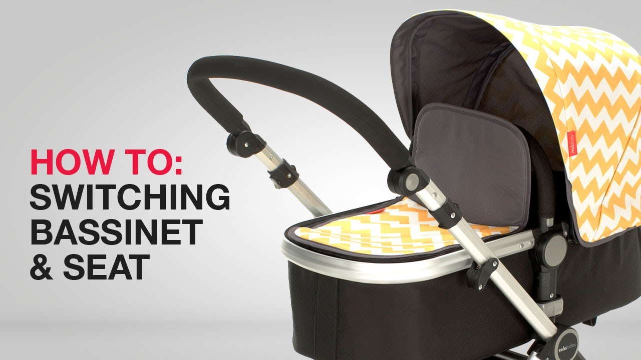 changing bugaboo cameleon bassinet to seat