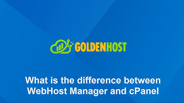 WHM Tutorial! What is the difference between WebHost Manager and cPanel