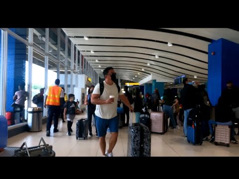 Sangster International Airport Montego Bay Jamaica Walk Tour - YouTube