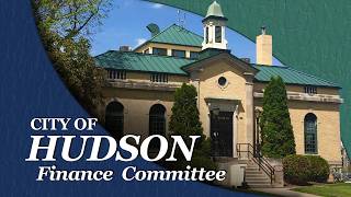 Hudson Finance Committee August 3, 2026