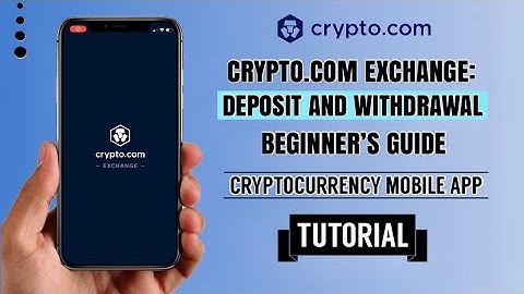 How to Deposit or Withdraw on Crypto.com Exchange for Beginners | App Tutorial