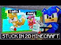 Can Sonic ESCAPE 2D Minecraft?! | Minecraft Sonic And Friends [84]