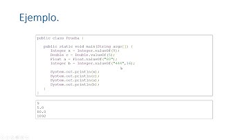 #38. Curso Programación JAVA DESDE CERO - La clase Math: Método valueOf()