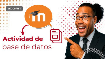 Cómo Usar la Actividad Base de Datos en Moodle 📊 | Registros, Recursos y Portafolios