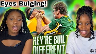 Nigerian Reacts To The Most Feared Rugby Team In The World | The Sprinboks Are Brutal Beast|Reaction