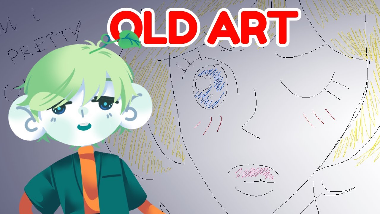 MY OLD ART VS MY NEW ART - YouTube