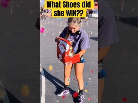 الفيديو الكامل فازت بحذاء مجاني في شاطئ فينيسيا صحي كرة سلة تحدي لا تفوت ألي