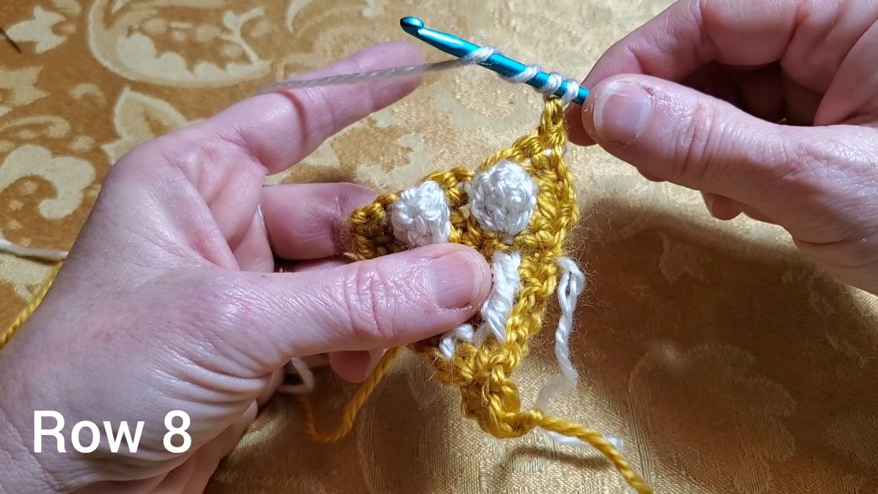 Kaleidoscope Blanket by Catherine Bligh Part 4 YouTube