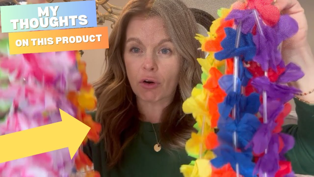 Best Luau Party Favors 🌴 | Hawaiian Leis Decorations (24pcs) for Tropical Theme Parties