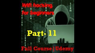 Wifi hacking for Beginners|Udemy part-11 (How to hack WiFi Networks with WEP encryption)