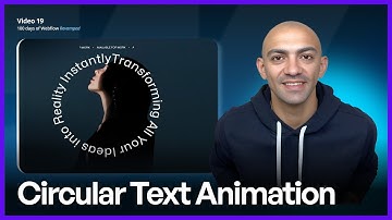 Create Awesome Circular Text Animation on Webflow with This Free Tool