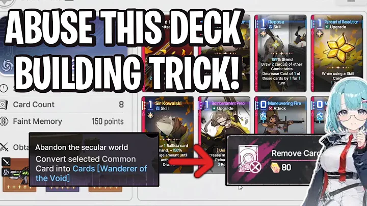 SAVE YOUR SAVE DATA SPACE! Card Conversion & Removal Is OP! [Chaos Zero Nightmare]