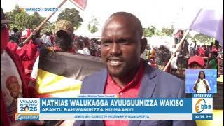 Mathias Walukagga Ayuuguumizza Wakiso nga Atongozza Enteekateeka z’Okuwenja Akalulu