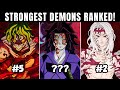 Top 10 Strongest Demon in Demon Slayer