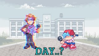 Fnf Corruption Part 1 Senpai Vs Bf Pixel Day