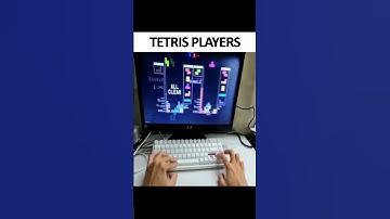 TETRIS Players be like.. #shorts #tetris