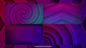 30 Shadow Gradient Backgrounds for After Effects 2023