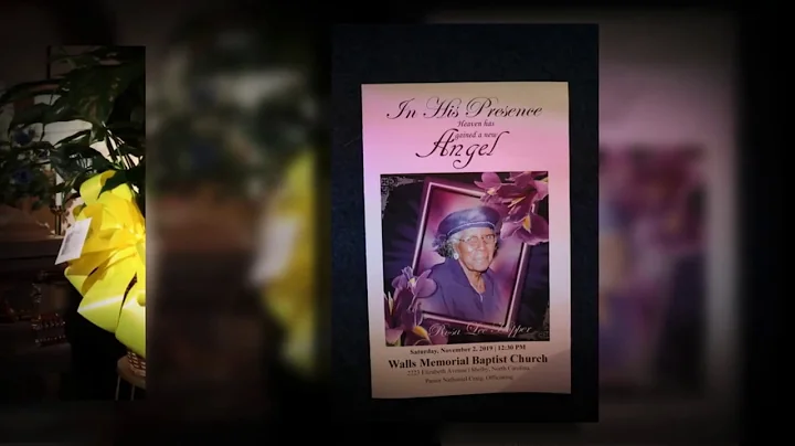 Home Going Celebration For Our Beloved Rosa Willia...