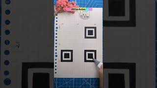 Draw a QR code #drawing #draw #painting I Chill how to draw