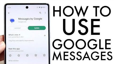 How To Use Google Messages! (Complete Beginners Guide)