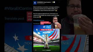 Copa America tickets finally on sale!