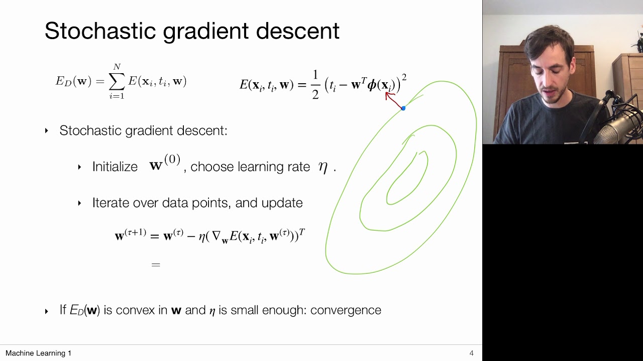 3.3 Stochastic Gradient Descent (UvA - Machine Learning 1 - 2020) - YouTube
