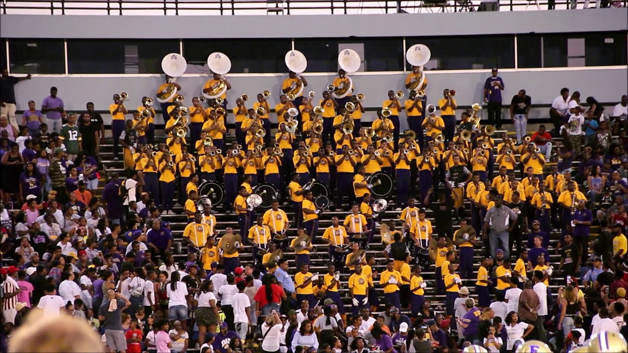 St Augustine Marching band 2018 - "Perfect Illusions" - YouTube
