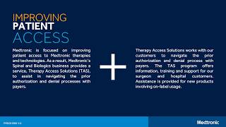 Medtronic: Improving Patient Access to Spine Surgery