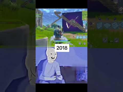 Fortnite 2018 vs 2023😭😢