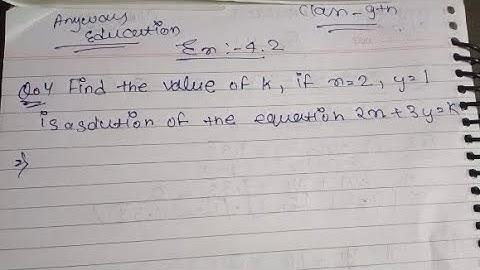 Class 9 Maths | Chapter 4 | Exercise 4.2 Q4 | Linear Equation in Two Variables | NCERT 2025