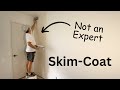 I Skim Coated a 10 x 10 Bedroom Wall