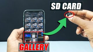 How to Transfer Photos & Videos from iPhone(Gallery) to SD Card?